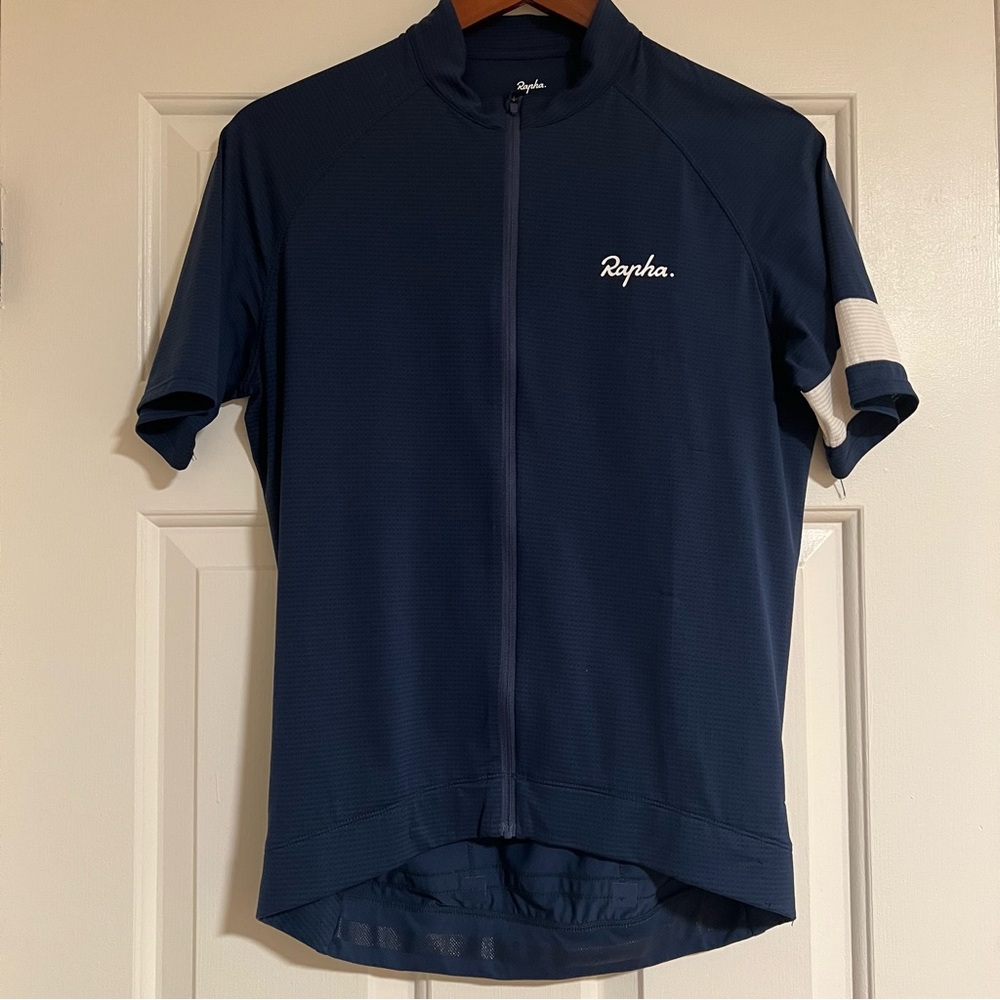Rapha Core Lightweight Cycling Jersey in Navy, Men’s, Size Medium